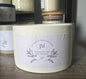 3 Wick Soy Candle- Matte White - Vanilla Scent 16oz.